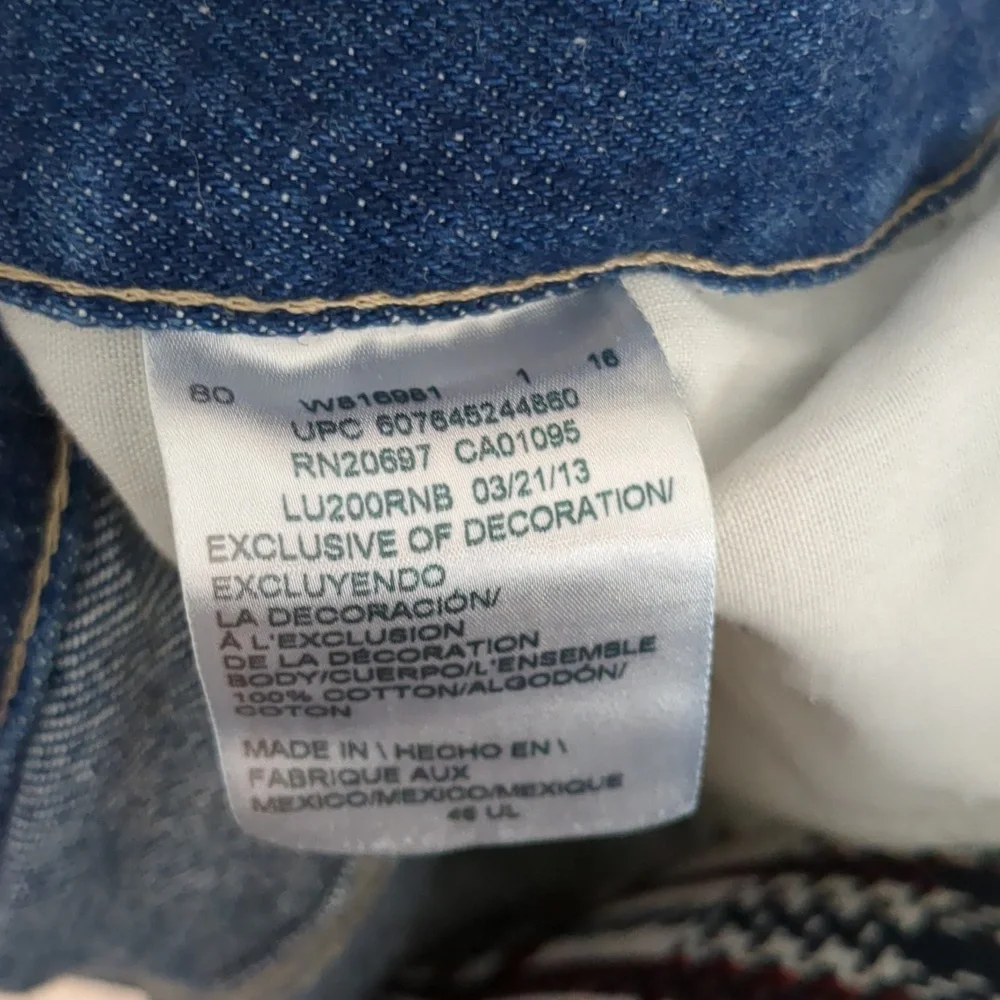 46x29 Dickies Blue Denim Jeans Casual Basic Quality Heavy Duty Carpenter